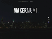 Tablet Screenshot of makermgmt.com